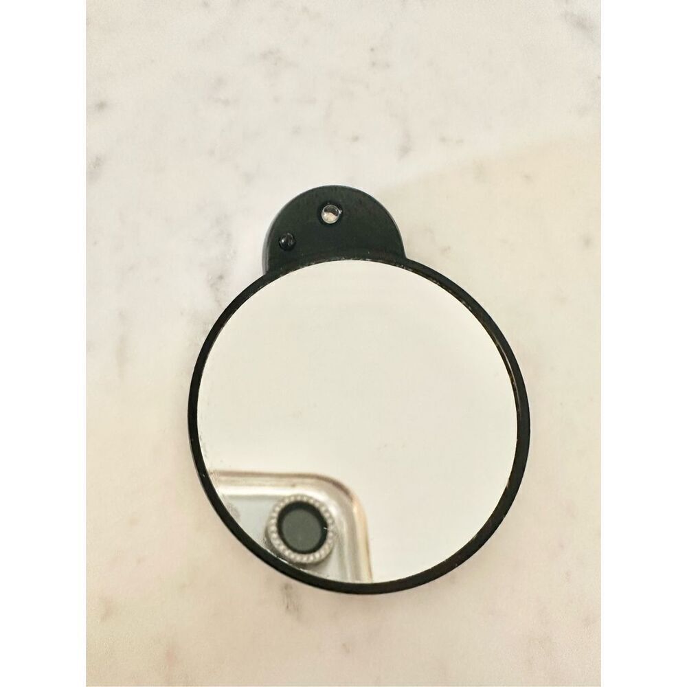 Small suction cup black mirror ￼